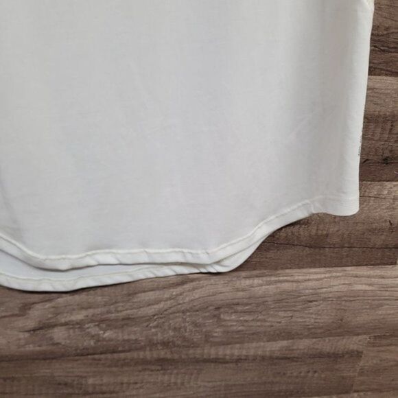 ‎KORAL Adriana Cupro Logo Tank Top in Ivory White - Picture 10 of 14
